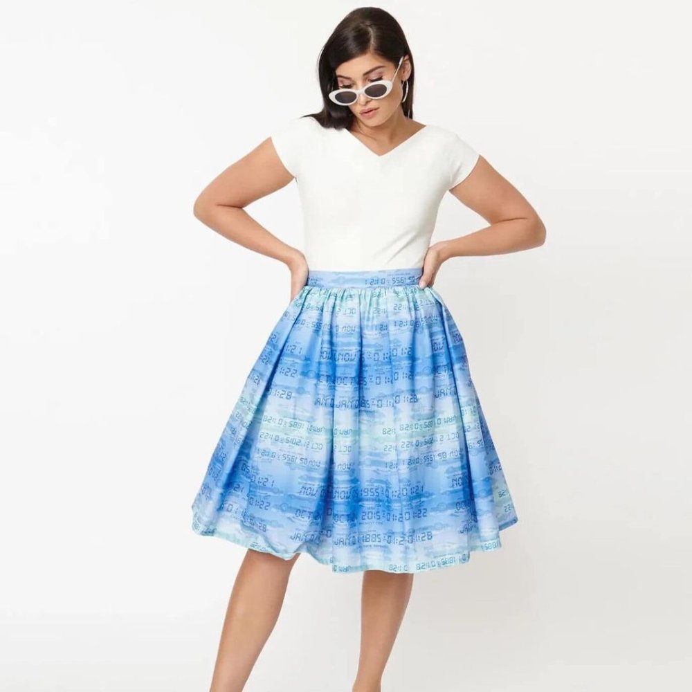 NW/OT Unique Vintage Back to the Future skirt